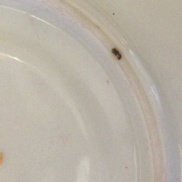 Vintage Japanese Tea Cup and Saucer, Purple with Roses, Gold Trim       I1111 - Picture 6 of 9